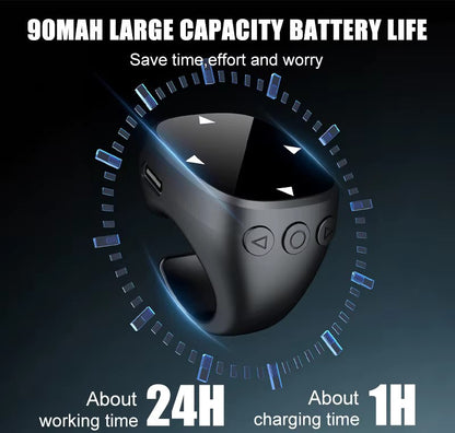 Mini Bluetooth Touch Screen Remote Control Ring