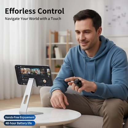 Mini Bluetooth Touch Screen Remote Control Ring